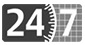 24-7 logo